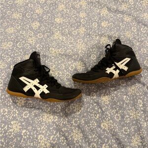 Asics Kids Shoes in Black and White
